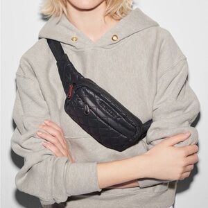 MZ Wallace Metro Belt Bag Black